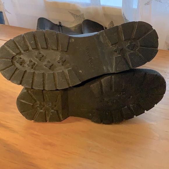 Calvin Klein Tall Low Heeled Boots - Picture 4 of 9